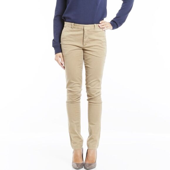 NWT Polo Ralph Lauren Brooke Skinny Chinos Morning Crescent Sz 6 - Picture 1 of 7